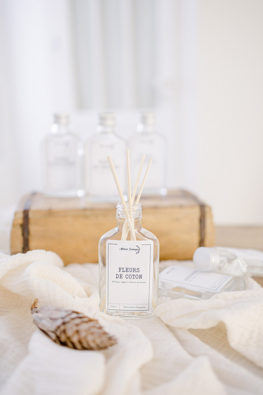 Diffuseur de parfum | Fleurs de coton - Atelier Sensaya